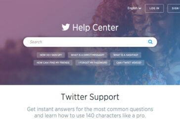 Twitter-Support-Website