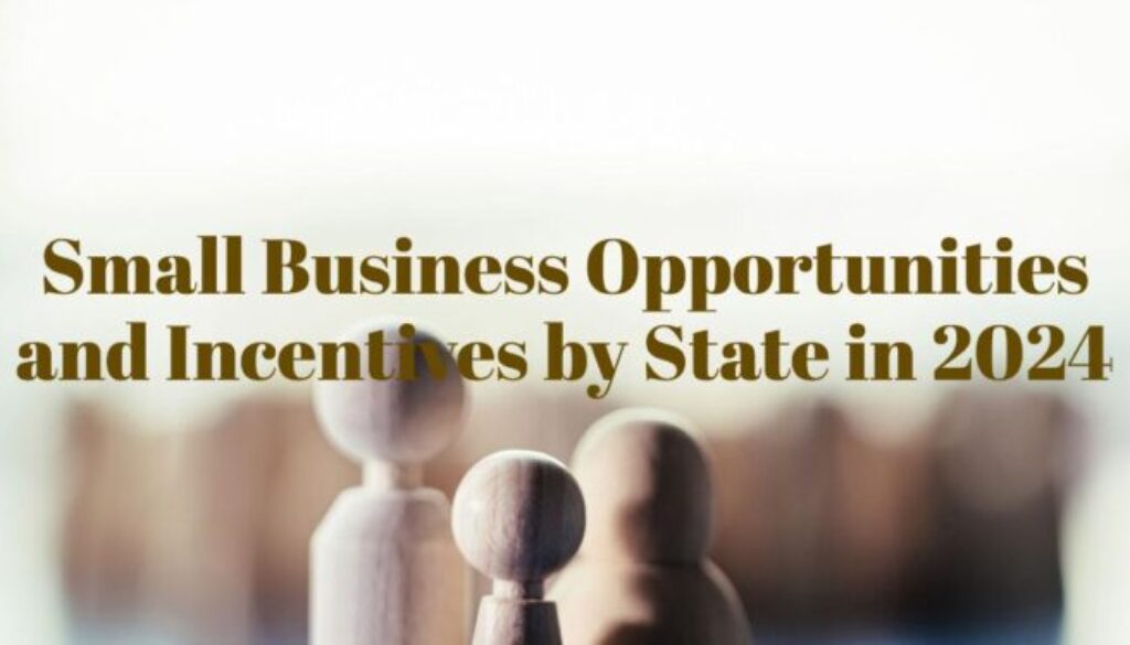 Small Business Opportunities and Incentives by State in 2024